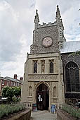 Norwich - Mediaeval churches, St Michael at Plea the tower and south porch